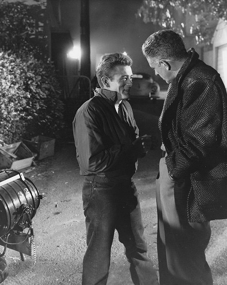 James Dean, Nicholas Ray - Rebel bez příčiny - Z natáčení