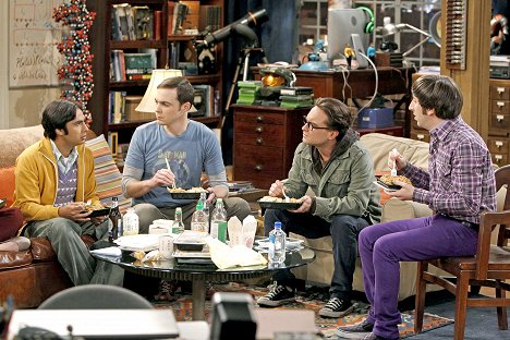 Kunal Nayyar, Jim Parsons, Johnny Galecki, Simon Helberg - The Big Bang Theory - Traum mit Spock - Filmfotos