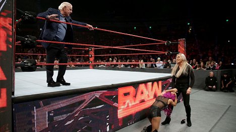 Ric Flair, Ashley Fliehr - Wrestling: WWE Raw - Photos
