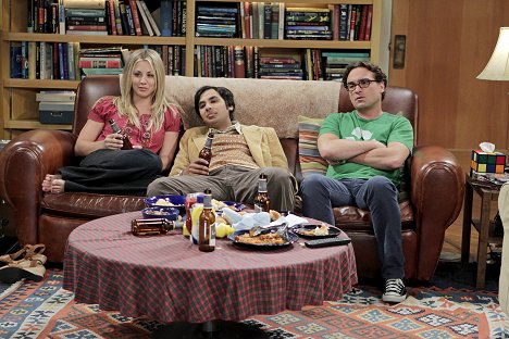 Kaley Cuoco, Kunal Nayyar, Johnny Galecki - The Big Bang Theory - The Date Night Variable - Photos