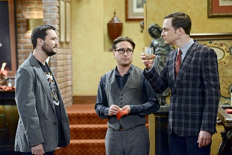 Wil Wheaton, Johnny Galecki, Jim Parsons - Teorie velkého třesku - Rozlučkové fiasko - Z filmu