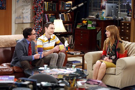 Johnny Galecki, Jim Parsons, Judy Greer - The Big Bang Theory - Vierer ohne Sheldon - Filmfotos