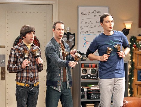 Simon Helberg, Kevin Sussman, Jim Parsons - The Big Bang Theory - The Santa Simulation - Photos