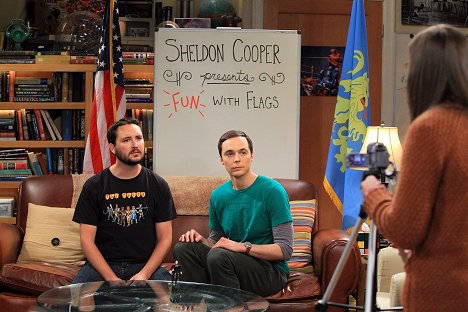 Wil Wheaton, Jim Parsons - The Big Bang Theory - Spaß mit Flaggen (2) - Filmfotos