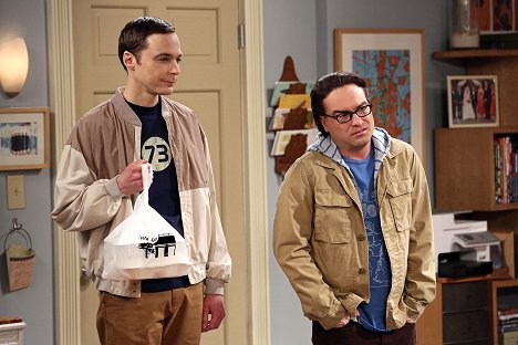 Jim Parsons, Johnny Galecki - The Big Bang Theory - Ordnung in der Abstellkammer - Filmfotos