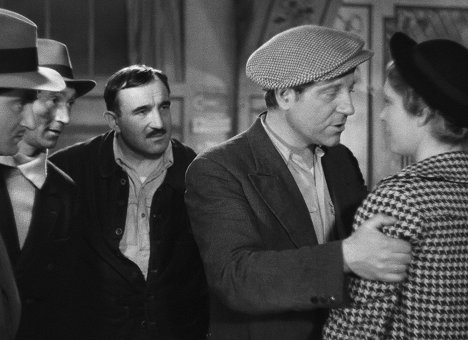 Raymond Aimos, Charles Vanel, Jean Gabin - Zünftige Bande - Filmfotos