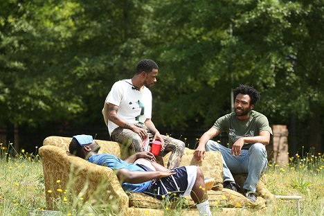 Brian Tyree Henry, Lakeith Stanfield, Donald Glover - Atlanta - The Jacket - Photos