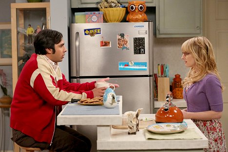 Kunal Nayyar, Melissa Rauch - The Big Bang Theory - The Table Polarization - Photos