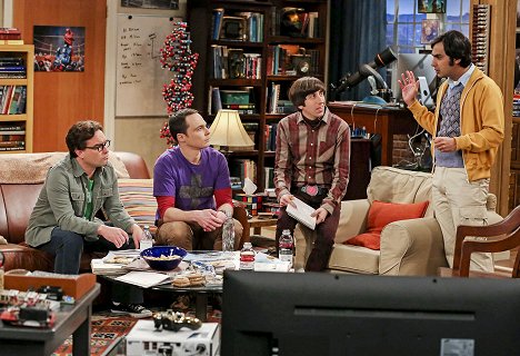 Johnny Galecki, Jim Parsons, Simon Helberg, Kunal Nayyar - The Big Bang Theory - The Communication Deterioration - Photos