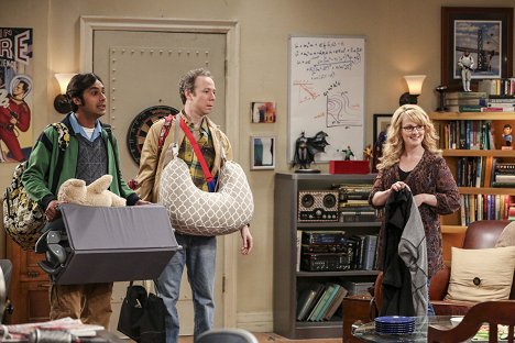 Kunal Nayyar, Kevin Sussman, Melissa Rauch - The Big Bang Theory - Die Feiertags-Zusammenfassung - Filmfotos