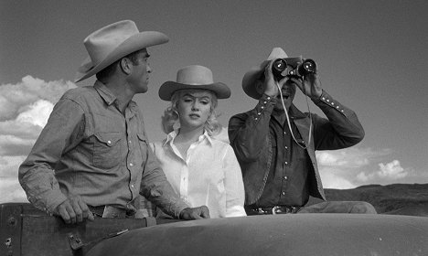 Montgomery Clift, Marilyn Monroe, Clark Gable - Nicht gesellschaftsfähig - Filmfotos