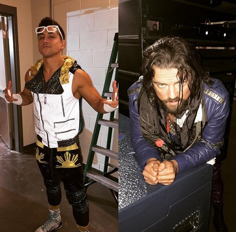 T.J. Perkins, Brian Kendrick - WWE 205 LIVE - De filmagens