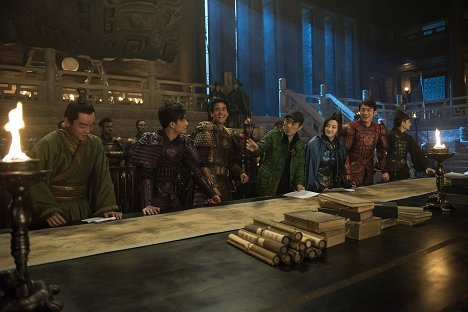 Ryan Zheng, Xuan Huang, Eddie Peng, Yimou Zhang, Tian Jing, Kenny Lin, Andy Lau - The Great Wall - Kuvat kuvauksista