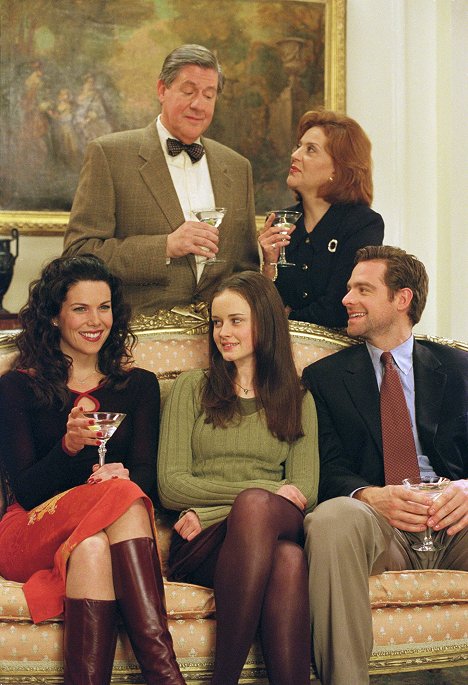 Edward Herrmann, Kelly Bishop, Lauren Graham, Alexis Bledel, David Sutcliffe - Gilmorova děvčata - Christopher se vrací - Z filmu