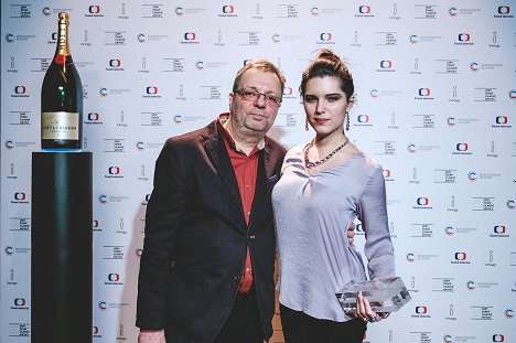 Milan Šteindler, Michalina Olszańska - Ceny české filmové kritiky 2016 - Filmfotók