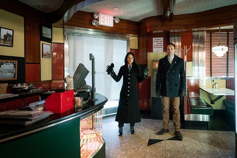 Lucy Liu, Jonny Lee Miller - Sherlock és Watson - Idő - Filmfotók