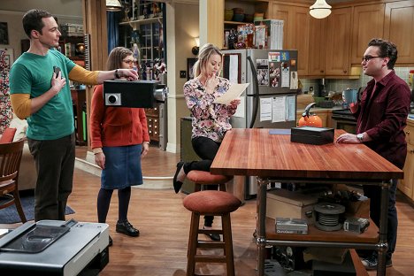 Jim Parsons, Mayim Bialik, Kaley Cuoco, Johnny Galecki - The Big Bang Theory - Der Emotionen-Detektor - Filmfotos