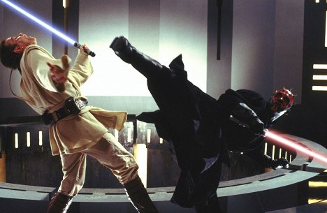 Ewan McGregor, Ray Park - Star Wars: Episode I - The Phantom Menace - Photos