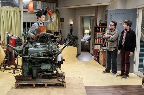 Jim Parsons, Johnny Galecki, Simon Helberg - The Big Bang Theory - Die Charlie-Brown-Gleichung - Filmfotos