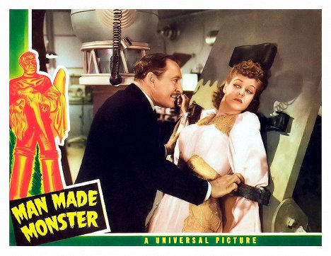 Lionel Atwill, Anne Nagel - Man Made Monster - Fotosky