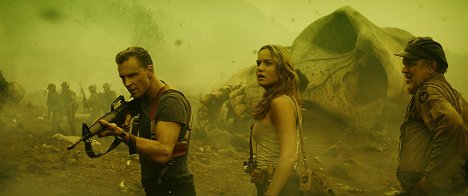Tom Hiddleston, Brie Larson, John C. Reilly - Kong: Skull Island - Van film