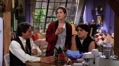 Matthew Perry, Jennifer Aniston, Matt LeBlanc - Friends - The One Where Monica Gets a Roommate - Photos