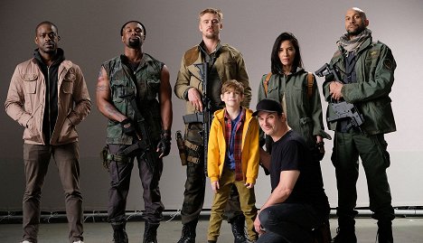 Sterling K. Brown, Trevante Rhodes, Boyd Holbrook, Jacob Tremblay, Shane Black, Olivia Munn, Keegan-Michael Key - Predátor: Evolúcia - Promo