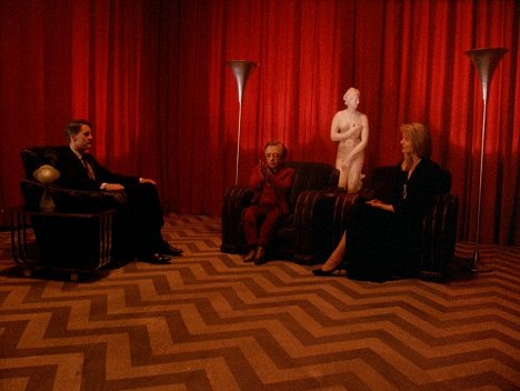 Kyle MacLachlan, Michael J. Anderson, Sheryl Lee - Twin Peaks - Zen, or the Skill to Catch a Killer - Filmfotók