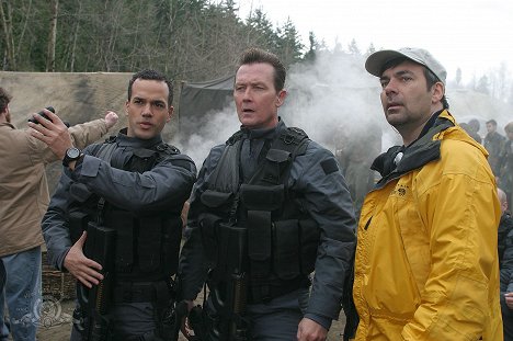 Dean Marshall, Robert Patrick, Martin Wood - Stargate Atlantis: Rising - Del rodaje