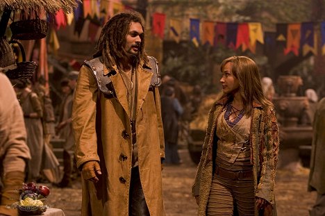Jason Momoa, Rachel Luttrell - Stargate: Atlantis - Trinity - Kuvat elokuvasta