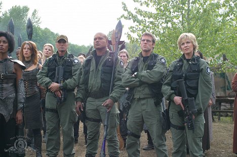 Richard Dean Anderson, Christopher Judge, Michael Shanks, Amanda Tapping - Stargate SG-1 - Birthright - De filmes