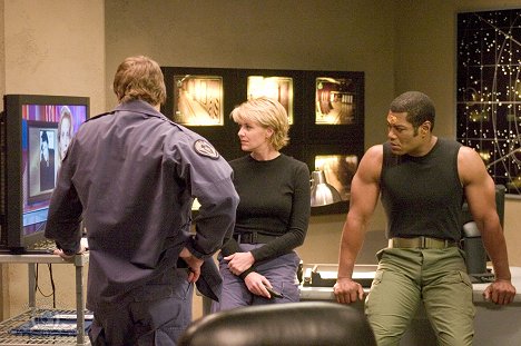 Amanda Tapping, Christopher Judge - Stargate Kommando SG-1 - Colson - Filmfotos