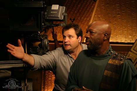 Peter DeLuise, Isaac Hayes - Stargate SG-1 - Reckoning: Part 1 - Making of