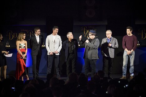 Emma Watson, Dan Stevens, Luke Evans, Alan Menken, Josh Gad, Bill Condon, Alexis Loizon - Beauty and the Beast - Events