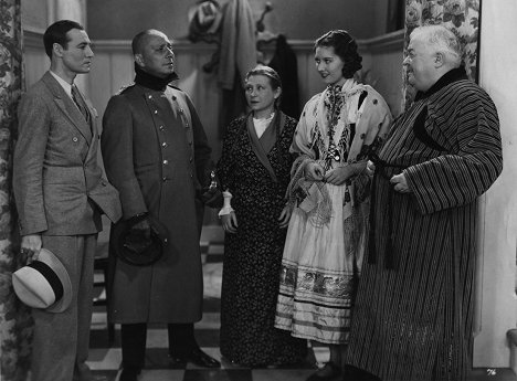 Leslie Fenton, Erich von Stroheim, Wera Engels, Harry Holman - Fugitive Road - Filmfotók