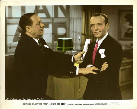Robert Benchley, Fred Astaire - You'll Never Get Rich - Lobbykaarten