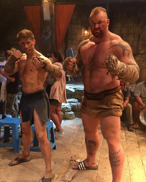 Alain Moussi, Hafþór Júlíus Björnsson - Kickboxer Retaliation - Making of