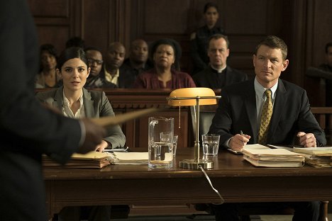 Monica Barbaro, Philip Winchester - Chicago Justice - Uncertainty Principle - Photos