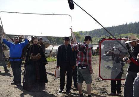 Kasha Kropinski, Eddie Spears - Hell On Wheels : L'enfer de l'ouest - Slaughterhouse - Tournage