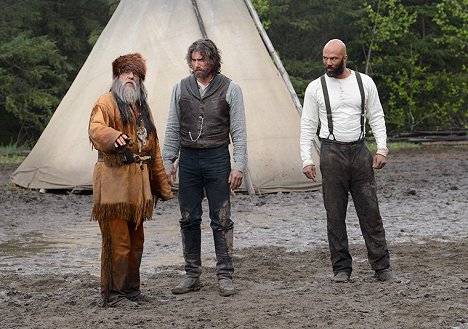 Brent Briscoe, Anson Mount, Common - Hell on Wheels - Jimmy Two Squaws - Filmfotos