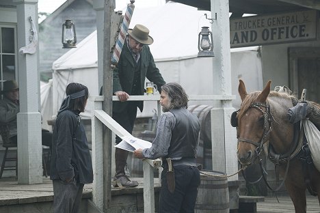 Angela Zhou, Reg Rogers, Anson Mount - Hell on Wheels - Hungry Ghosts - Photos