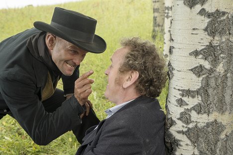 Andrew Howard, Colm Meaney - Hell on Wheels - Any Sum Within Reason - Photos