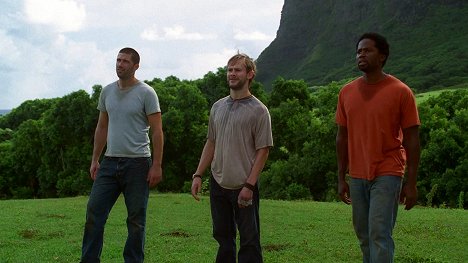 Matthew Fox, Dominic Monaghan, Harold Perrineau - Nezvestní - Samotka - Z filmu
