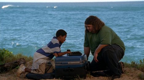 Malcolm David Kelley, Jorge Garcia - Ztraceni - Každý správný kovboj má problémy s tátou - Z filmu