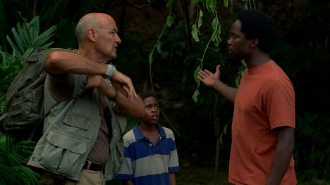 Terry O'Quinn, Malcolm David Kelley, Harold Perrineau - Lost - Eltűntek - A dzsungel mélyén - Filmfotók