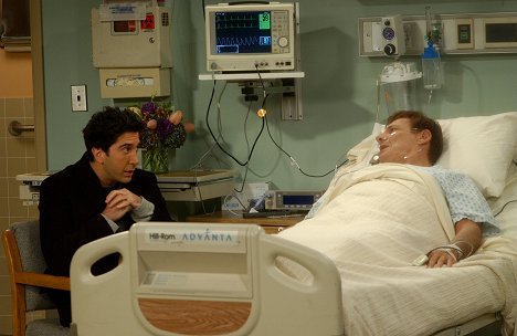 David Schwimmer, Ron Leibman - Friends - The One Where Joey Speaks French - Photos