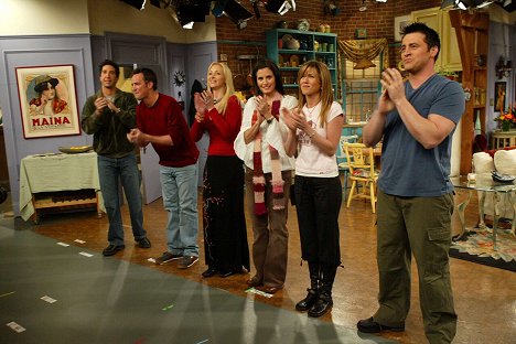 David Schwimmer, Matthew Perry, Lisa Kudrow, Courteney Cox, Jennifer Aniston, Matt LeBlanc - Friends - The One with Rachel's Going Away Party - Kuvat elokuvasta