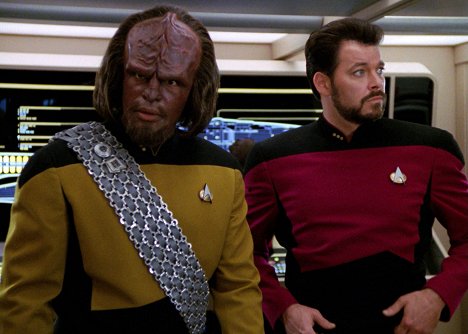 Michael Dorn, Jonathan Frakes - Star Trek: Az új nemzedék - Brothers - Filmfotók