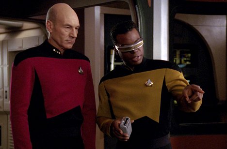 Patrick Stewart, LeVar Burton - Star Trek: Az új nemzedék - The Drumhead - Filmfotók