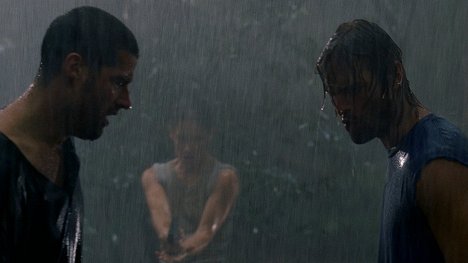 Matthew Fox, Josh Holloway - Lost - Kotiinpaluu - Kuvat elokuvasta